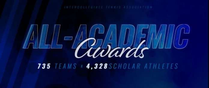 2018 ITA All-Academic Teams and Scholar-Athletes