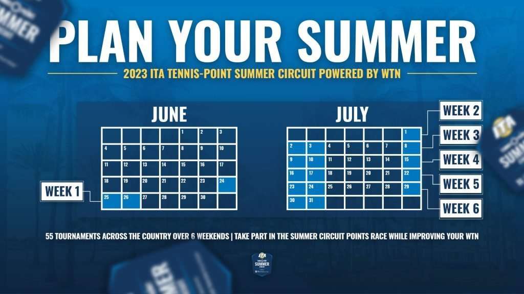 2023 Summer Circuit Schedule