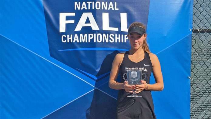 Georgia’s Katarina Jokic wins 2018 Oracle ITA National Fall Championships