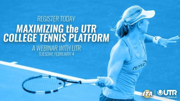 Maximizing the UTR College Tennis Platform
