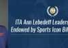 ITA Ann Lebedeff Leadership Award Graphic