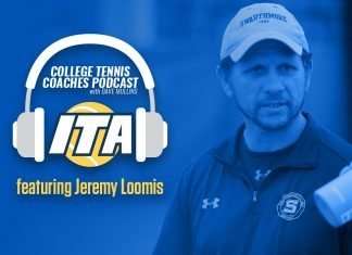Jeremy Loomis (Swarthmore College) joins us on the ITA College Tennis Coaches Podcast