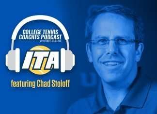 Chad Stoloff joins us on the ITA College Tennis Coaches Podcast