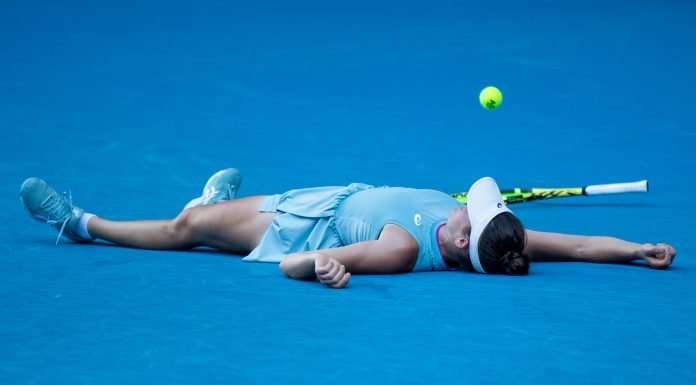 It took five match points, but Brady finally reached her first Grand Slam final. (Getty Images)