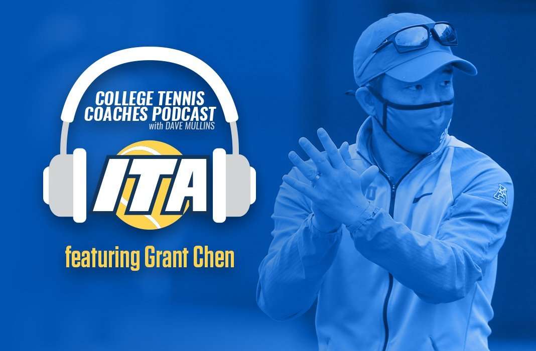 SMU Head Men's Tennis Coach Grant Chen on the ITA College Tennis Coaches Podcast