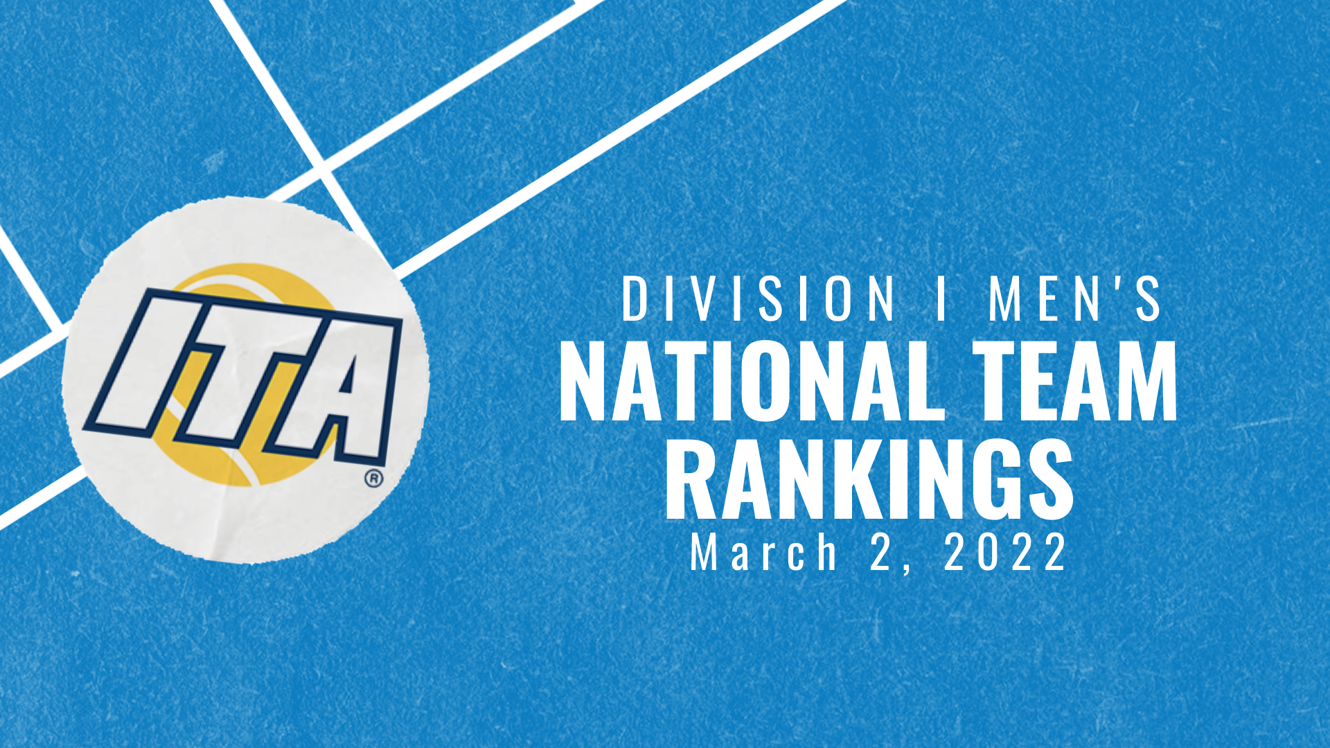 Tcu Academic Calendar 2022 Tcu Takes Over Top Spot In March 2Nd Ita Division I Men's National Team  Rankings - Ita #Wearecollegetennis
