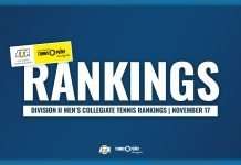 DII Men's Rankings Website Graphic