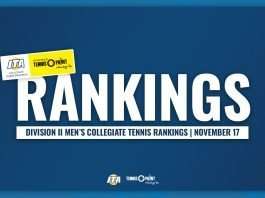 DII Men's Rankings Website Graphic