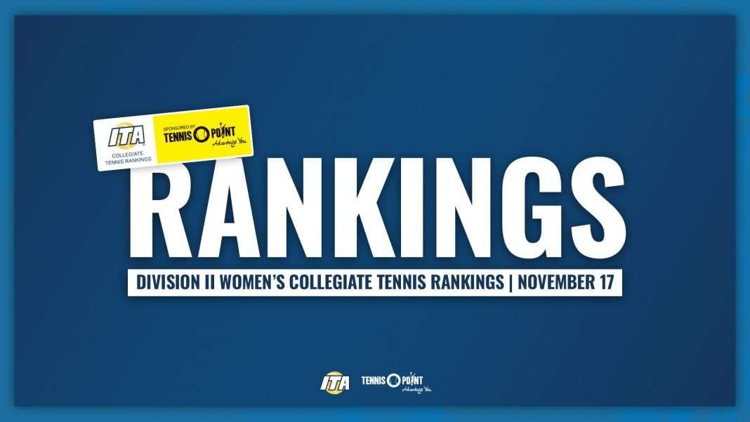 DII Women's Rankings Website Graphic