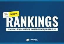 Division I Men's Rankings Website Graphic