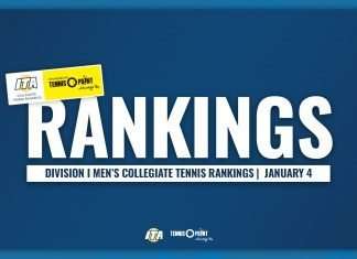 Division I Men's Rankings, Jan 4