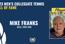 2024 Men's Tennis Hall of Fame Inductee Mike Franks