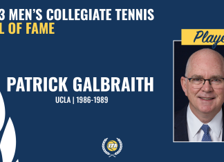 2024 Men's Tennis Hall of Fame Inductee Patrick Galbraith