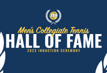 2023 Men's Collegiate Tennis Hall of Fame Induction Ceremony